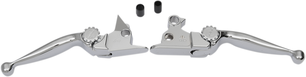 Journey Adjustable Lever Set For Harley Models Silver, 1, nordicamoto.ro