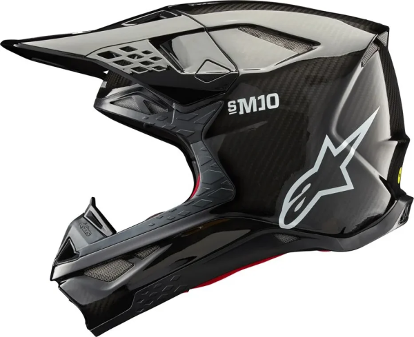 Casca Alpinestars Supertech M10 Solid Mx Black-1