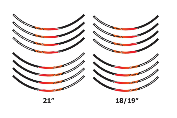 Wheel rim sticker kit-0