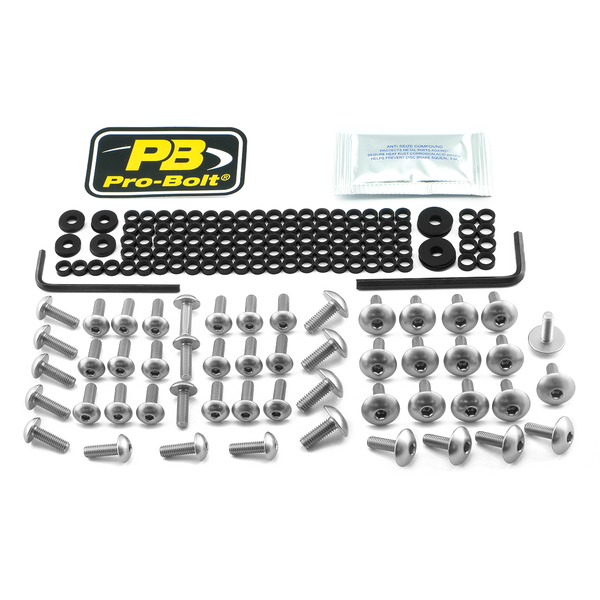 Fairing Bolt Kit For Ducati Silver, 1, nordicamoto.ro