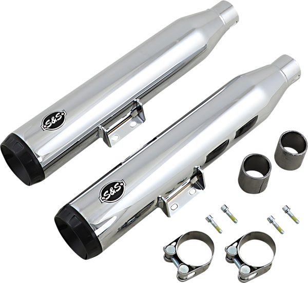 Grand National 50 State Slip-on Mufflers Chrome, 1, nordicamoto.ro