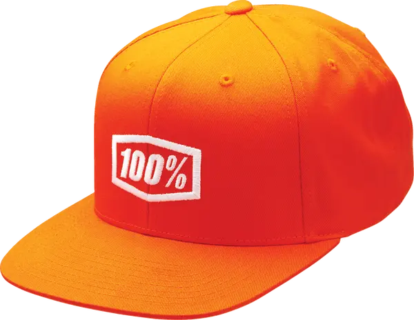 Sapca 100% Icon Snapback Orange-1