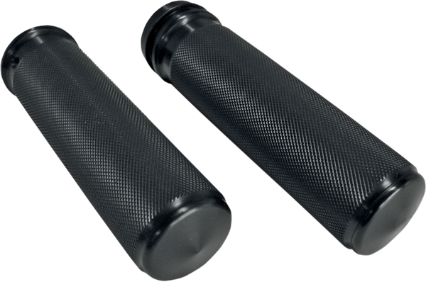 Sensor-type Knurled Handgrips Black, 1, nordicamoto.ro
