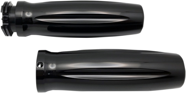 Grip Billet B Mill Blk Black, 2, nordicamoto.ro