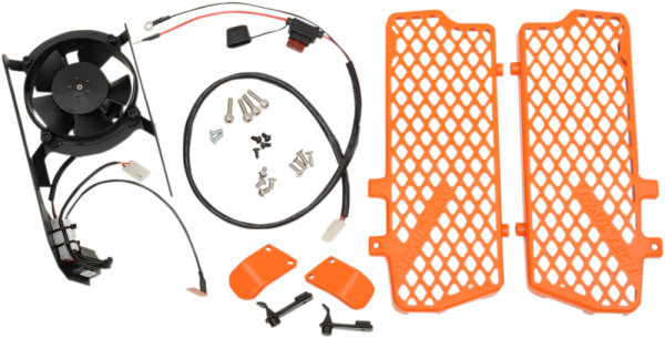 Kit ventilator + protectii radiator KTM 08-16 Trail Tech