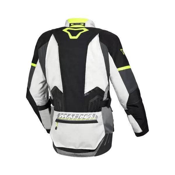 Geaca textil impermeabila touring/adventure MACNA DOMANE Negru/Gri deschis/Albastru XXL, 2, nordicamoto.ro