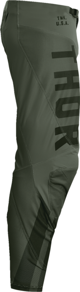 Pantaloni Copii Thor Pulse Combat Black/Green-0