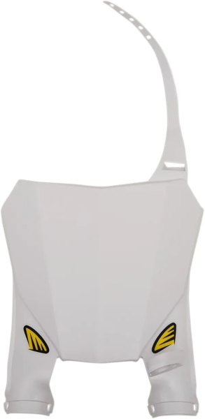 Stadium Number Plate White-0