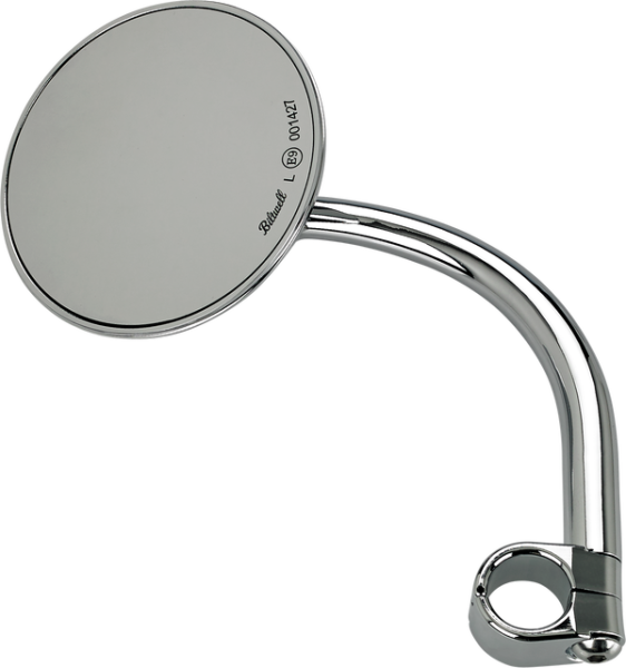 Clamp-on Utility Mirror Silver, 1, nordicamoto.ro
