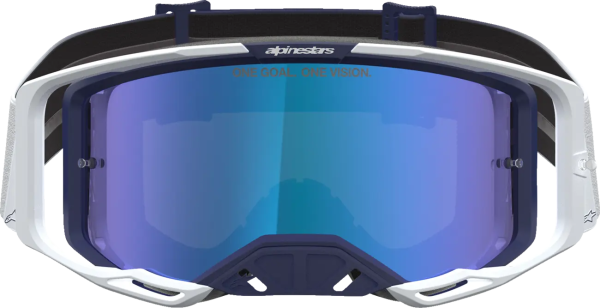 Vision 8 Amber Goggle White, Blue, 4, nordicamoto.ro