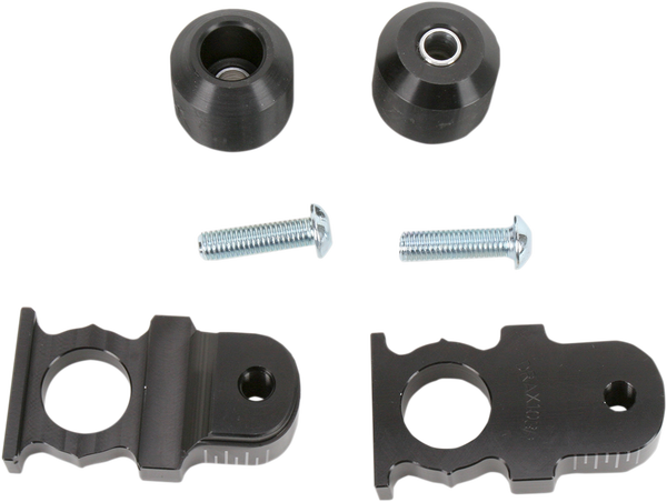 Axle Block Sliders Black, 1, nordicamoto.ro