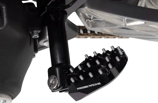 MOOSE RACING Footpegs Black -1