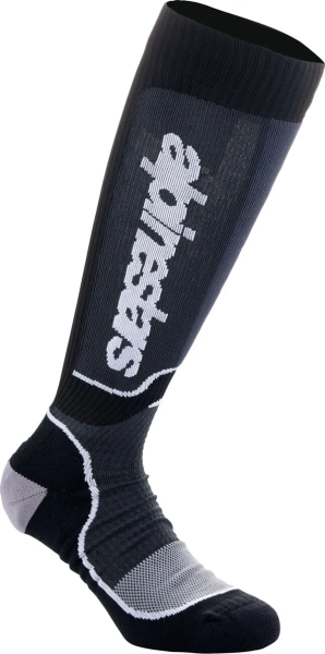 Sosete Alpinestars Mx Plus Black/White-1