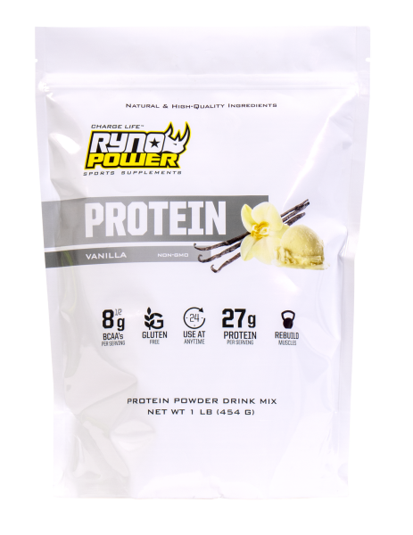 Pudră proteică din zer Ryno Power PROTEIN Premium Whey cu vanilie, 907 g, 20 de porții, 5, nordicamoto.ro