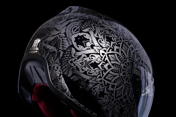 Domain Gravitas Helmet Silver, Black -6