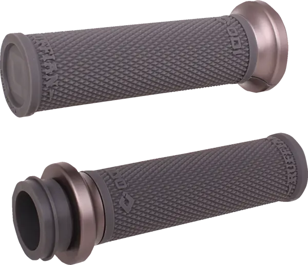Ruffian Lock-on Street Grips Gray -0