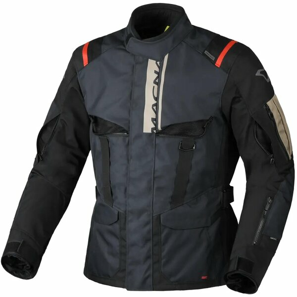 Geaca textil touring MACNA RANCHER 2.0 S Taupe/Negru, 5, nordicamoto.ro