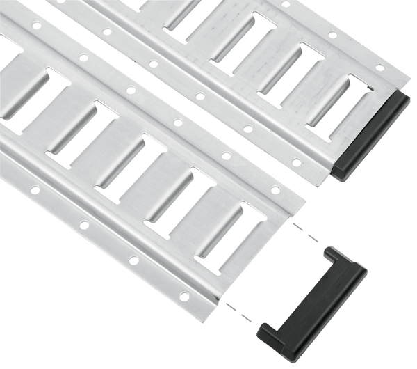 E-track Rubber End Pieces Black, 1, nordicamoto.ro