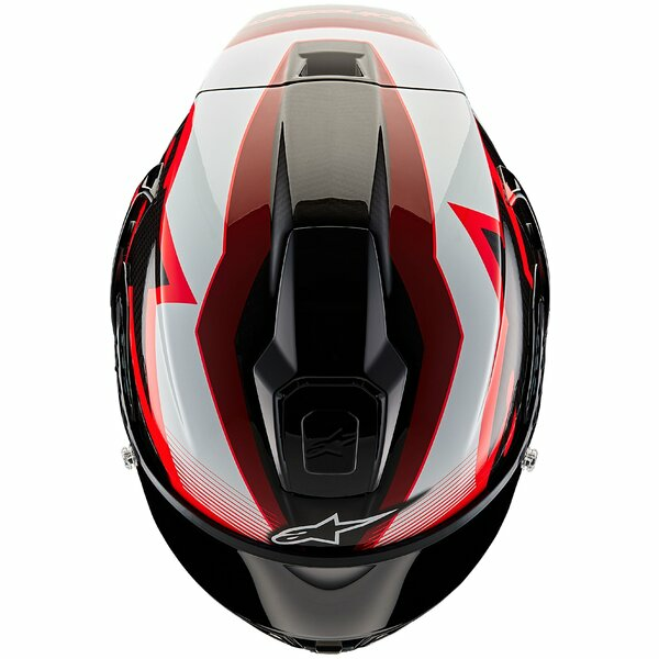 Casca integrala sport ALPINESTARS SUPERTECH R10 CARBON TEAM Negru/Rosu/Alb-6