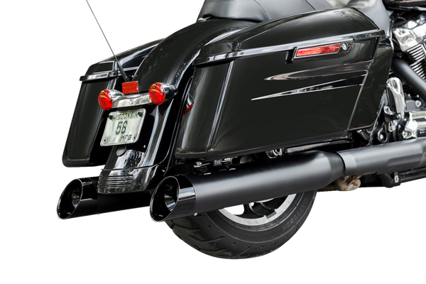 4-1/2(r) Mk45 Cutlass Performance Mufflers Black, 1, nordicamoto.ro