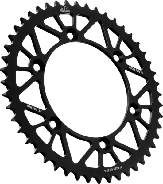 JT SPROCKETS Rear Sprocket Black 