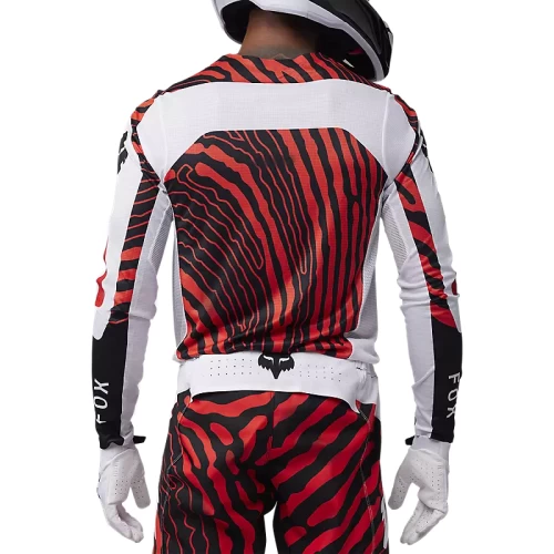 Tricou Fox Flexair Impression Alb XXL, 3, nordicamoto.ro