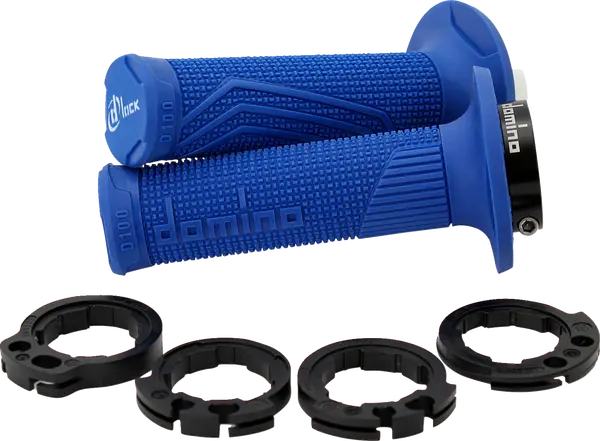 D100 D-lock Grips Blue, 1, nordicamoto.ro