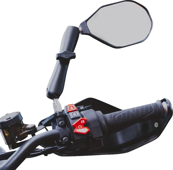 Tough-mirror Right Mirror Without Ball Black -2