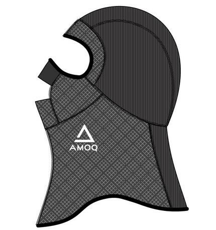 Cagula AMOQ Balaclava Windstopper Black-0