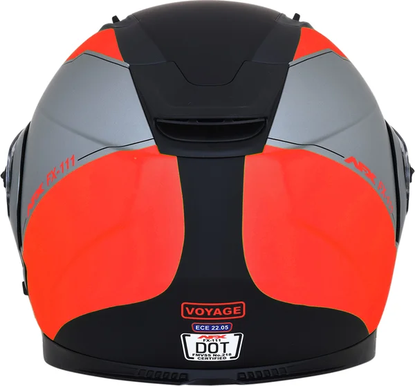 Fx-111 Voyage Helmet Gray, Red 2XL, 3, nordicamoto.ro