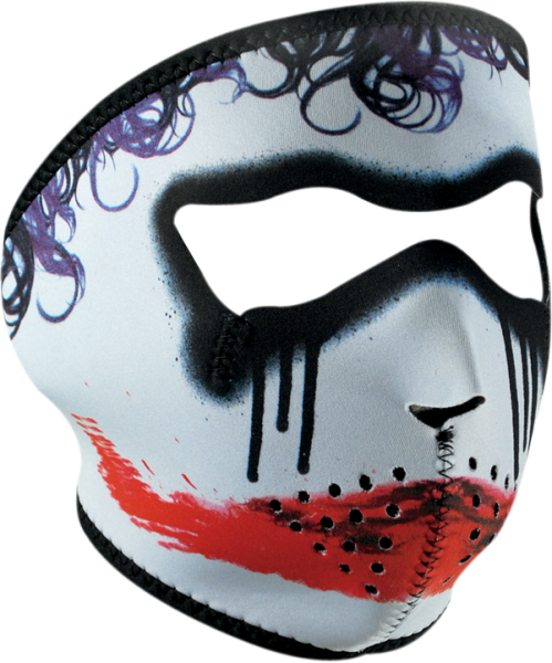 Face Mask Trickster Black, Purple, Red, White, 1, nordicamoto.ro