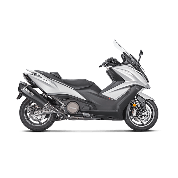 Slip-on Line Muffler Scooter Black -1