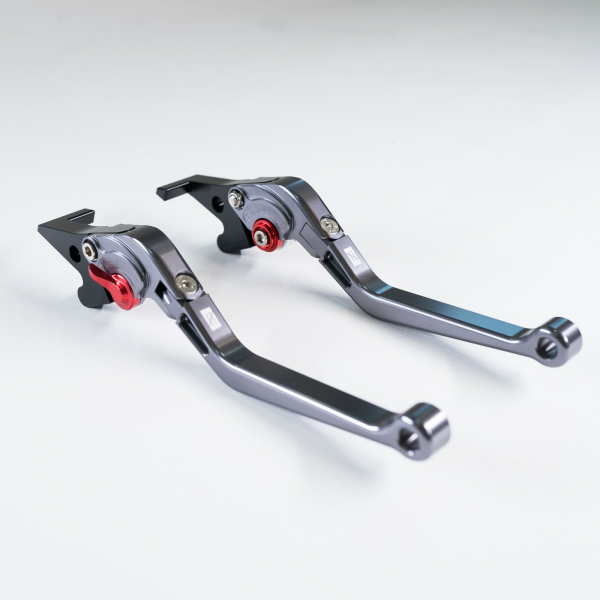 SET MANETE FRÂNĂ / AMBREIAJ CFMOTO – ALUMINIU, GRI, 4, nordicamoto.ro