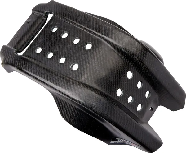 MOOSE RACING Carbon Fiber Skid Plate Black -3