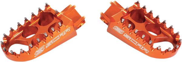 Standard Footpegs Orange 