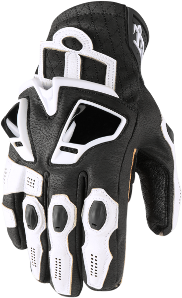 Hypersport Short Gloves White, Black -63ec268378f9149a062192daca762442.webp
