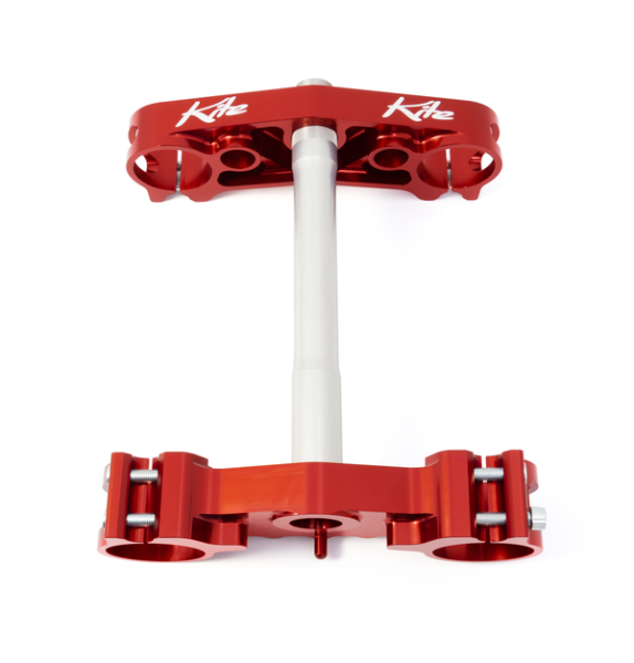 Mx-en Triple Clamps Red