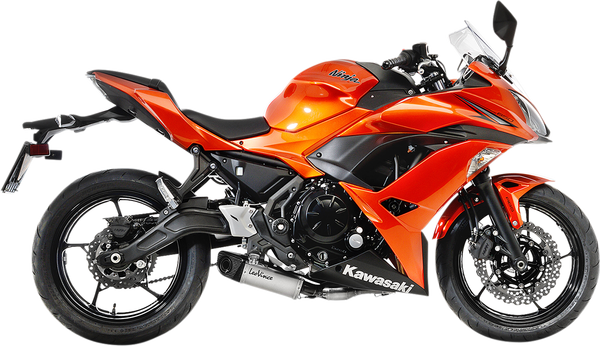 Underbody Full-system Exhaust Black, Silver, 4, nordicamoto.ro