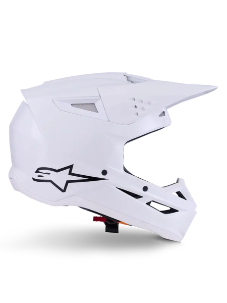 Sm3 Solid Helmet White -3
