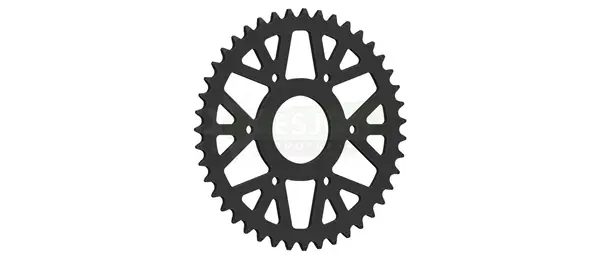Pinion standard spate 520 negru, 1, nordicamoto.ro