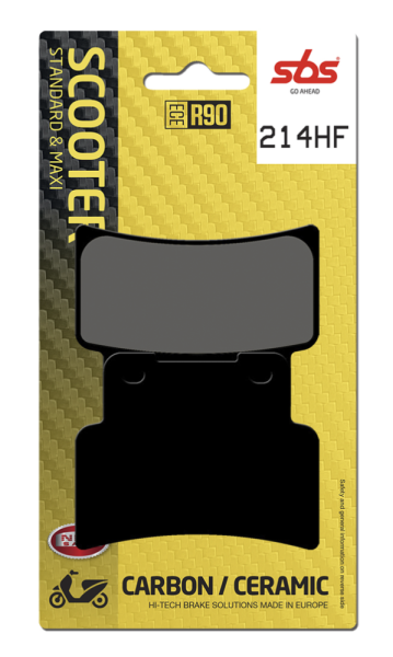 Hf Street Ceramic Organic Brake Pads, 2, nordicamoto.ro