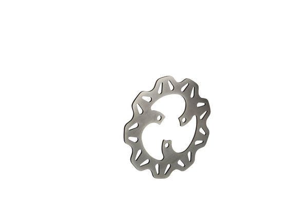 Vee-series Scooter Brake Rotor Silver, Stainless Steel, 1, nordicamoto.ro