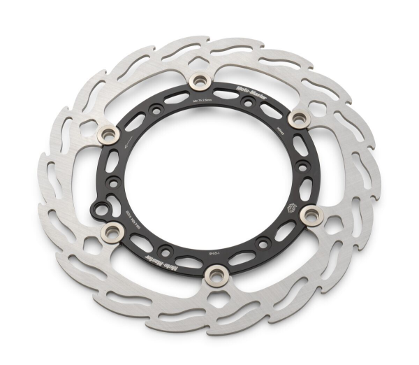 Flame brake disc