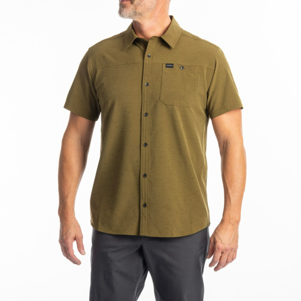 Camasa Klim Colter Bay Stretch Aquamarine-6