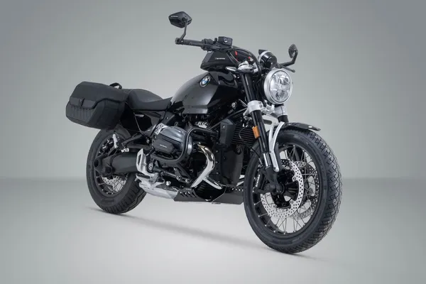 Slh Side Carrier Lh1 Black, Powder-coated -1