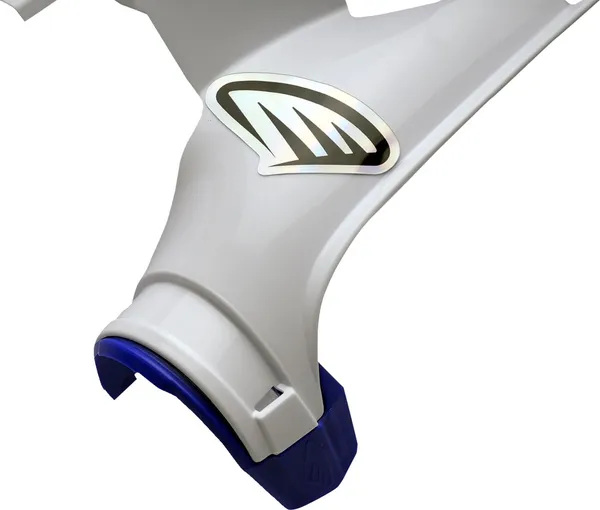Stadium Number Plate White, 4, nordicamoto.ro