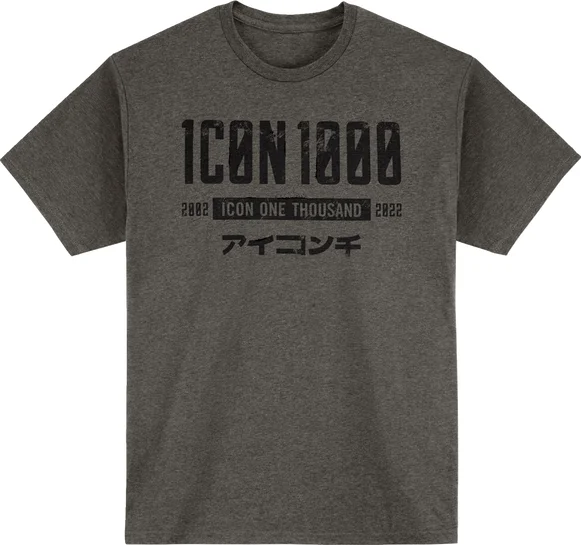 Tricou Icon Slabtown Memento Gray L, 1, nordicamoto.ro