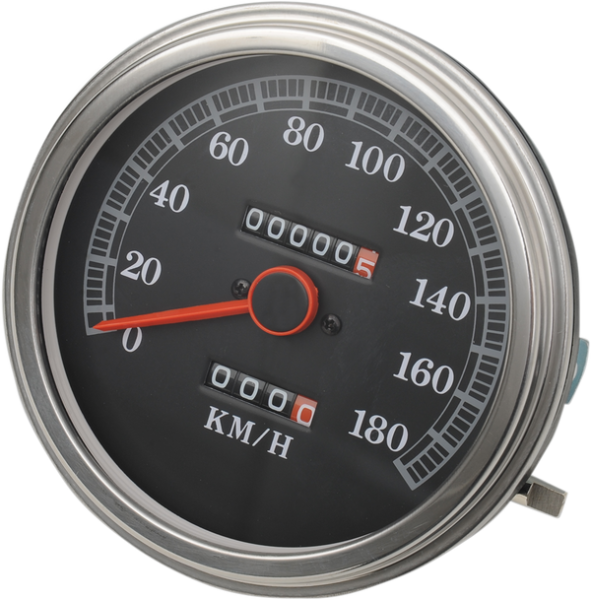 5(r) Fl-style 2:1 Speedometer Black, 1, nordicamoto.ro