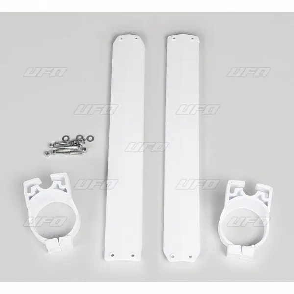 Replacement Plastic Fork Tube Protectors For Yamaha White-0