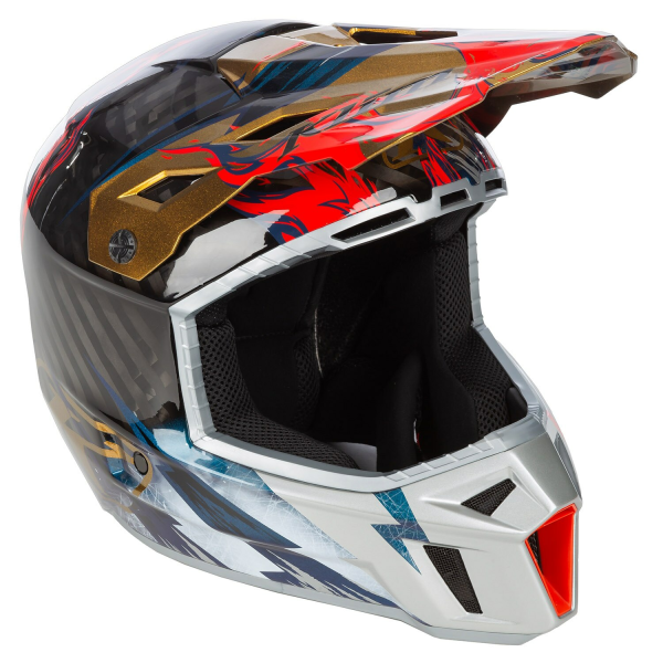 Casca Snowmobil Klim F3 Carbon Pro ECE Ascent Black - Asphalt-29
